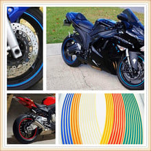 Strips Motorcycle Wheel Sticker Reflective Decals Rim Tape Bike Car Styling For Ducati S4 S4R YAMAHA TTR600 XT250X TRICKER 2024 - buy cheap