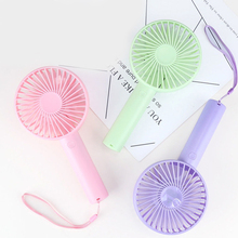 Handheld Mini Fan Rechargeable Portable USB Fan Cooler With Strap Adjustable 3 Speed Wind Fans Office Outdoor Travel Supplies 2024 - buy cheap