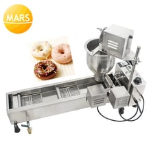 Промышленная электрическая машина для пончиков 110 В 220 В, автоматическая машина для пончиков, фритюрница 2024 - купить недорого