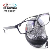 Gafas de protección de rayos azules para hombre y mujer, lentes transparentes de lectura, Anti UV, para ordenador 2024 - compra barato