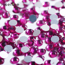 Diamantes de imitación de varios tamaños para uñas, cristales, púrpura, rojo, no Hotfix, decoración 3D para uñas, GEMA, 144 Uds.-72 Uds. 2024 - compra barato