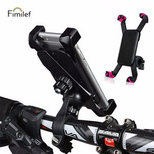 Держатель Fimilef для телефона и велосипеда, универсальный держатель для мотоцикла, для iPhone, Xiaomi, Кронштейн для мобильного телефона на руль велосипеда 2024 - купить недорого