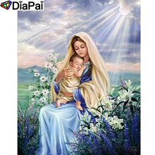 DIAPAI 5D DIY Diamond Painting 100% Full Square/Round Drill "Religious beauty" Diamond Embroidery Cross Stitch 3D Decor A22921 2024 - compre barato