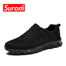 SUROM 2018 Brand Men's Summer Sneakers Breathable Mesh Krasovki Casual Shoes For Adult Fashion Walking Footwear For Outdoor Man 2024 - buy cheap