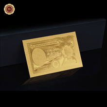 Italy 25 Lire Gold Banknote Pure 999.9%  Gold Leaf Plated Banknote Collection Gifts 2024 - buy cheap