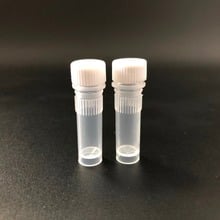500pcs/lot 1ml Cryovial 10mm*40mm PP Cryogenic Vials can stand on Laboratory Cryogenic Vials with washer free shipping 2024 - buy cheap