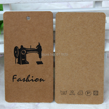 customized clothing 350 gsm kraft paper hang tag/garment printed paper labels/swing tags/cardboard paper tags/bag tags/logo 2024 - buy cheap