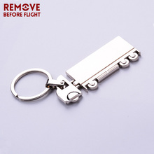 Remove Before Flight keychain New Jewelry 3D Truck Shaped Trendy Keyring Keychain for Car Key Holder Key Chains Pendant Key Ring 2024 - buy cheap