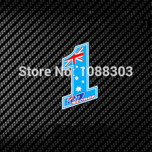 2 Styles Motorcycle Helmet Bike Car Sticker Decals for Dani Stoner 27 Reflective Car Styling 2024 - buy cheap