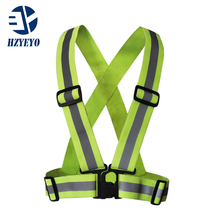 360 Degrees High Visibility Safety Vest Reflective Belt Safety Vest Fit For Motorcycle Riding Cycling Sports HZYEYO D9901 2024 - buy cheap
