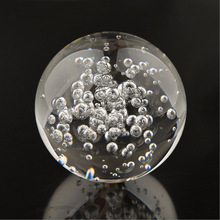 1PC Transparent Bubbles Crystal Ball Feng Shui Magic Glass Ball Good Luck Globe Miniature Home Decoration Office Ornament ME 029 2024 - buy cheap