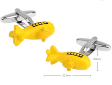 Men Gift Fashion Cuff Links Wholesale&retail Yellow Color Copper Material Novelty Submarine Design 2024 - buy cheap