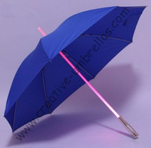 14 мм акрилосветодиодный светодиодные зонты и 3,0 мм Длинные ребра из стекловолокна, ручное открытие, 7 цветов освещения, альтернативное и одноцветное освещение 2024 - купить недорого