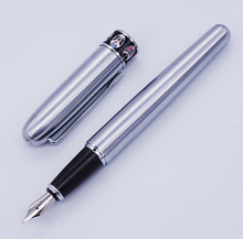 Duke 805 Quality Fountain Pen Beijing Opera Rhythm Pattern , Unique Design Writing Pen Office Business Supplies Silver 2024 - buy cheap