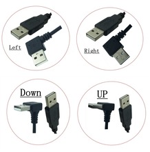 25 см USB к USB кабель типа A папа к мужчине USB 2,0 Угловой удлинитель для радиатора жесткий диск USB 2,0 локтевой кабель удлинитель 2024 - купить недорого