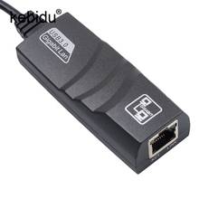Высокоскоростной двусторонний адаптер Kebidu ay73 C USB 3,1 (USB-C) Type C к RJ45 100/1000 Мбит/с Gigabit Ethernet LAN 2024 - купить недорого