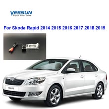 Yessun  Rear View Reverse Backup Camera Waterproof For Skoda Rapid 2014 2015 2016 2017 2018 2019 HD CCD Night Vision Car camera 2024 - buy cheap