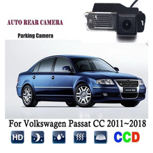 Rearview Camera For Volkswagen Passat CC 2011~2018 CCD Night Vision Reverse Backup Camera/Rear View Camera license plat Camera 2024 - buy cheap