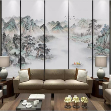 Decorative Wallpaper New Chinese Style Abstract Ink And Wash Painting Background Wall 2024 - buy cheap