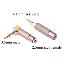 OKCSC Headphone Jack 2.5mm Female to 3.5mm/4.4mm Male Jack Audio Stereo Adapter Plug Converter for Sony NW-WM1Z NW-WM1A AMP Play 2024 - buy cheap
