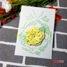 RLJLIVES 3D Flower Metal Cutting Dies Stencils for DIY Scrapbooking Stamp/photo album Decorative Embossing DIY Paper Cards 2024 - buy cheap