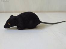 about 10cm simulation black mouse hard model prop polyethylene&furs handicraft funny toy decoration gift s1585 2024 - buy cheap