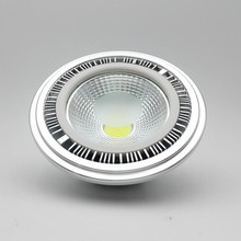 G53/GU10 ES111 QR111 AR111 Светодиодный светильник 15 Вт прожекторы светодиодные лампы с алюминиевым корпусом светодиодный свет теплый белый/натуральный белый/холодный белый вход AC85-265V 2024 - купить недорого