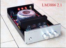 Finished Hi-Fi LM3886 2.1 Channel Subwoofer Digital Amplifier Stereo Power Amp 2024 - buy cheap