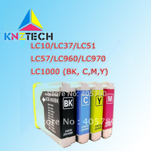 LC10/LC37/LC51/LC57/LC960 Ink cartridge compatible for Brother DCP-130C/135C/150C/155C/330C/540CN/750CN/750CW 2024 - buy cheap