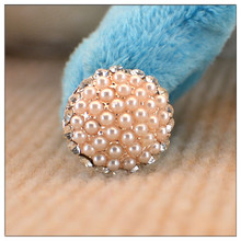 1621642 , 1pcs Alloy pearl Rhinestone Beads costume jewelry accessories material, bow ornament, DIY handmade materials 2024 - buy cheap