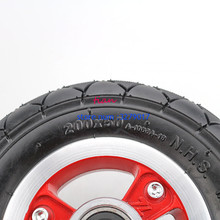 200x50 Tyre Inflation Electric Vehicle alloy tire 8 inch RED Electric Scooter Tyre With Wheel red Hub 8" Scooter 2024 - buy cheap