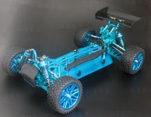 HSP Rc Car 1/10 Electric Power Remote Control Car 94107 4wd Off Road  spare parts metal car frame (not assembled) 2024 - buy cheap