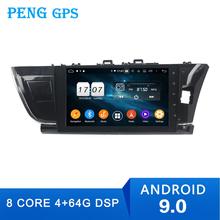 4+64G Android 9.0 Car Radio GPS Navigation for Toyota Corolla 2013+ RHD Auto Radio Stereo Unit Multimedia No DVD Player With DSP 2024 - buy cheap