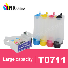 T0711 T0712 T0713 T0714 Ciss Ink Supply System For Epson Stylus DX6050 DX7400 DX7450 DX8400 DX8450 DX9400 DX9400F Printer Tank 2024 - buy cheap