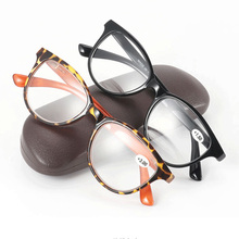 New reading glasses for men and women resin full frame reading glasses leopard black comfortable quality glasses diopter 1.0-3.5 2024 - buy cheap