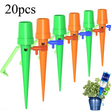 Kit de rega automática para cone de jardim, 20 tamanhos com controle ajustável para extensão de plantas e flores, sistema de irrigação por garrafas 2024 - compre barato