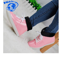 Короткие резиновые сапоги HUANQIU, женская обувь с низким вырезом, зимние и осенние резиновые сапоги, женская новая нескользящая обувь Wyq79 2024 - купить недорого