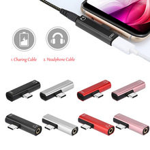 2 in 1 Type C to 3.5mm Jack Earphone Charging Converter USB Type-C Audio Adapter for Xiaomi 6 Huawei P10 Mate 20 Type C Phones 2024 - buy cheap