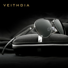 VEITHDIA Fashion Brand Designer Aluminum Magnesium Men's Sunglasses Polarzed Mirror lens Male Eyewear Sun Glasses For Men  3801 2024 - buy cheap