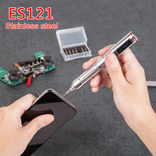 ES121 Mini Electric Screwdriver Smart Precision Lithium Battery Cordless LED Display Screwdriver Bit Set for Phone Repair Tool 2024 - buy cheap