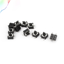 10 pces smd smt superfície montagem momentânea tátil botão interruptor 4.5x4.5x3.8mm 2024 - compre barato