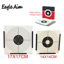 Airgun Target Paintball and BB Gun & Cone-shaped Black Pellet Trap W. 20 Pcs Paper Targets 2024 - buy cheap