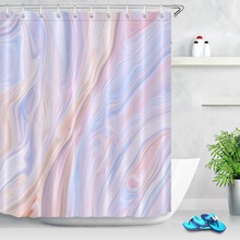 72'' Abstract Watercolor Marble Texture Stone Shower Curtains Waterproof Polyester Bathroom Curtain Fabric for Bathtub Decor 2024 - buy cheap