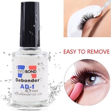 10ml Eyelash Glue Remover Solution Cleaning for Individual False Eyelash Adhesive Glue Remover Liquid Clean Make Up Tool 2024 - buy cheap