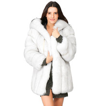 New Arrival Winter Warm Coat Faux Fur Cotton Womens Ladies Artificial Coat Jacket Winter Parka Outerwear 2018 Parkas Hoodies 2024 - buy cheap