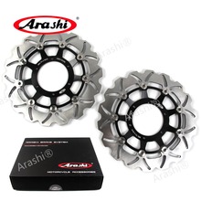 Arashi 2PCS For HONDA CBR600F 01-07 CNC Front Brake Disc Rotors CBR 600F 600 2001 2002 2003 2004 2005 2006 SPORT CB900F 2024 - buy cheap