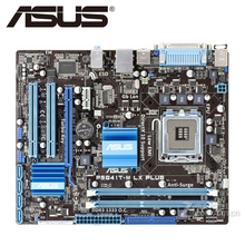 Настольная Материнская плата Asus P5G41T-M LX PLUS G41 Socket LGA 775 Q8200 Q8300 DDR3 8G u ATX UEFI BIOS, оригинальная материнская плата в продаже 2024 - купить недорого