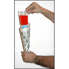 Free Shipping Comedy Glass in Paper Cone - Stage Magic 2024 - buy cheap