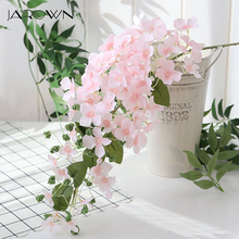 JAROWN Simulation Long Hydrangea Wedding DIY Decorative Flower Home Party Decorations Flores Artificial Silk Fake Flowers 2024 - buy cheap