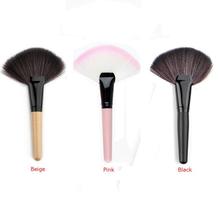 Makeup Fan Blush Face Powder Foundation Cosmetic Brush 2024 - buy cheap